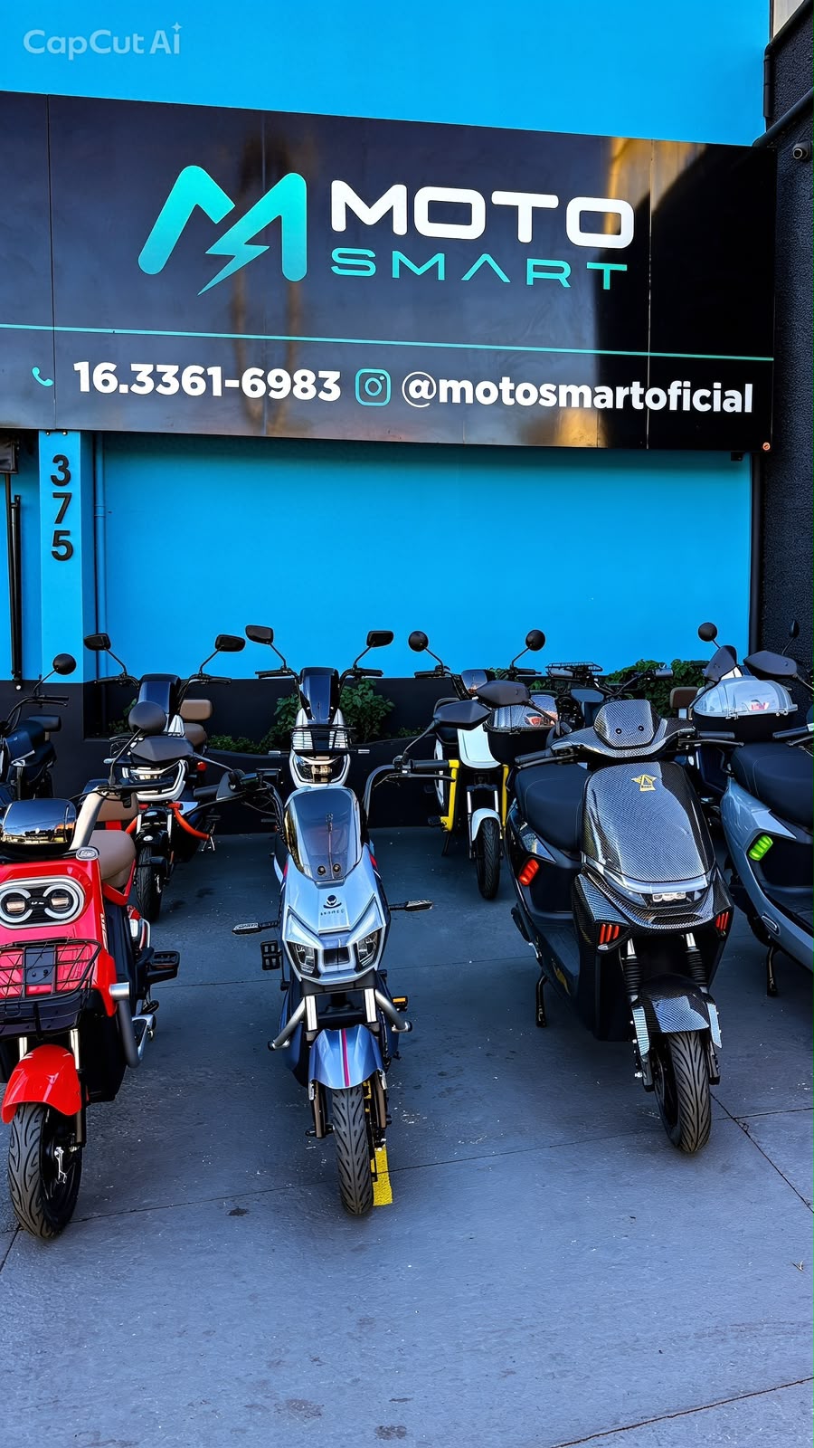 Loja MotoSmart São Carlos - showroom