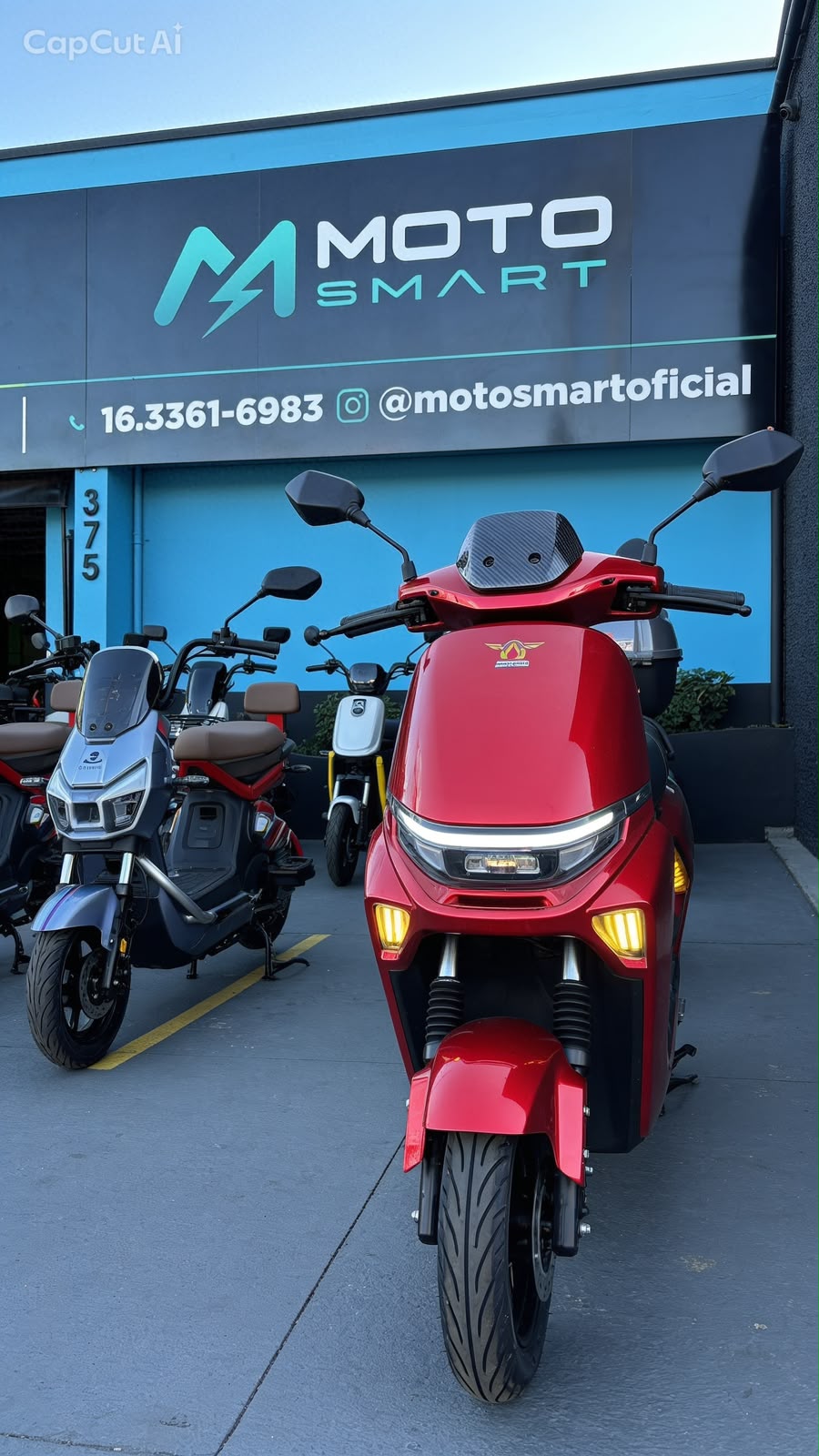 Loja MotoSmart São Carlos - área de atendimento